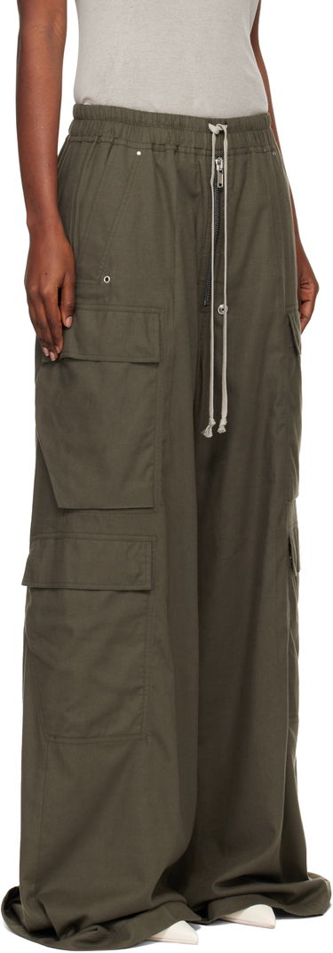 Cargo housut Rick Owens Concordians Cargobelas Cargo Trousers Vihreä | RP02E4327 FLW, 1