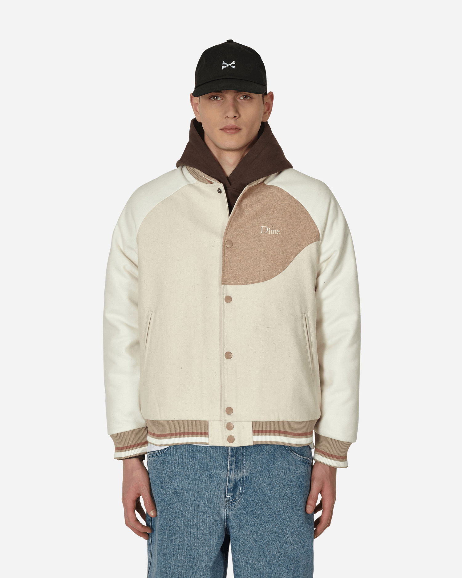 Bomber-takki Dime Letterman Wool Jacket Monivärinen | DIMEHO1 ALM, 0