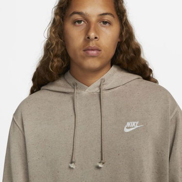 Huppari Nike Club Fleece+ Pullover Hoodie Ruskea | DQ4663-040, 3