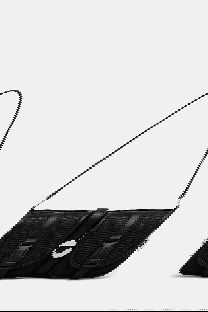 Käsilaukku Coperni Coperni Cargo Baguette Bag Musta | COPBA114F3047, 0