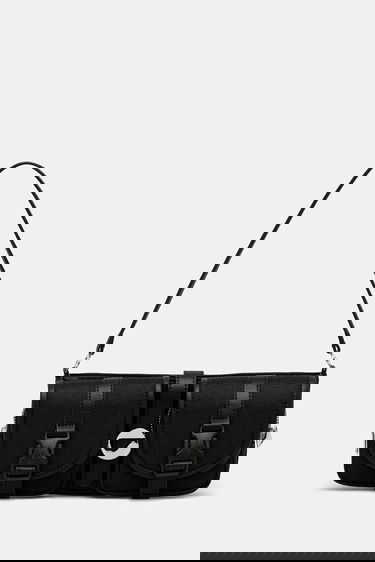 Käsilaukku Coperni Coperni Cargo Baguette Bag Musta | COPBA114F3047, 0