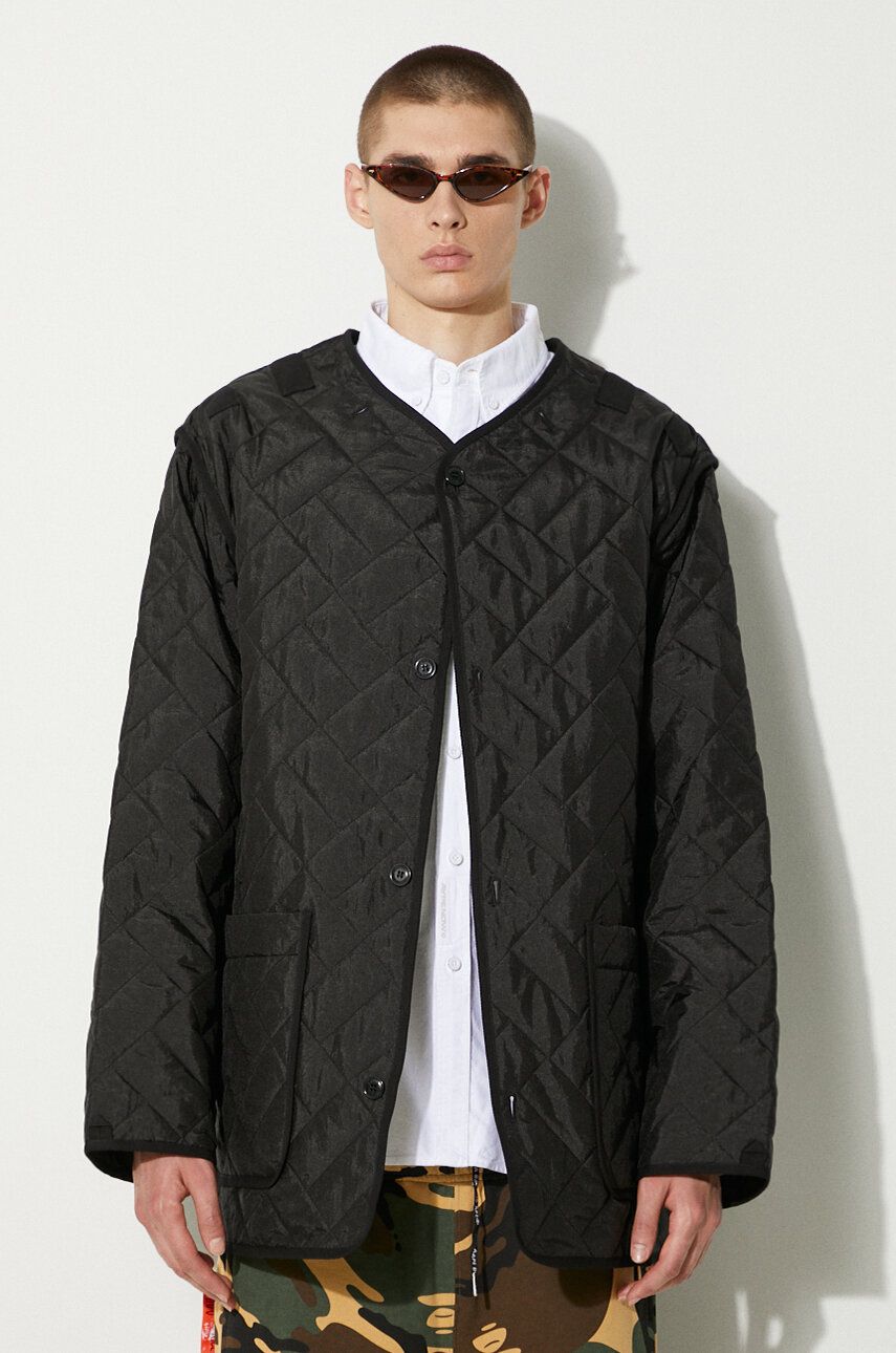Puffer takki KENZO Liner Oversize Jacket Musta | FE65OU3089DW.99, 0
