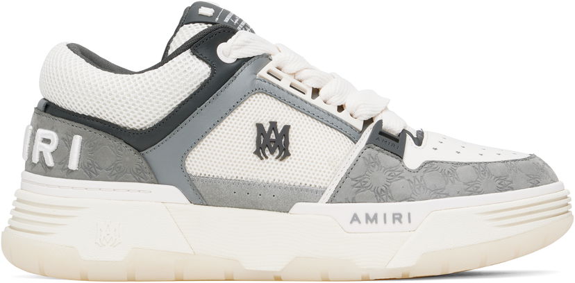 Tennarit ja kengät AMIRI AMIRI MA Quad Debossed Nubuck MA-1 Valkoinen | AMFOSR1121