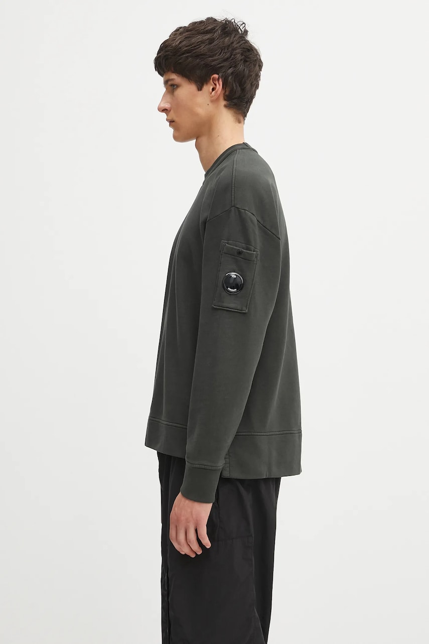 Huppari C.P. Company C.P. Company Crewneck Sweatshirt Vihreä | 19CMSS058A006372G, 1