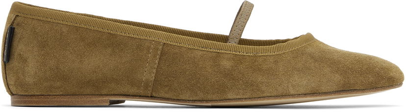 Tennarit ja kengät A.P.C. A.P.C. Swan Ballerina Flats Vihreä | PXBTG-F53295