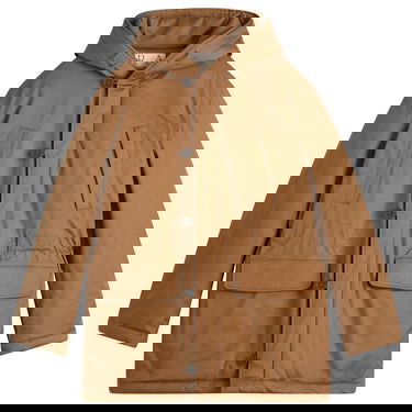 Parka Ranra Ranra Neve Canvas Cotton Parka Jacket, Size Large Ruskea | AMFW25OW01689-C725, 0