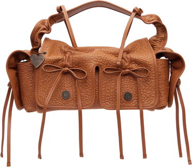 Käsilaukku Acne Studios Acne Studios Multipocket Grained Leather Bag Ruskea | A10425-, 0