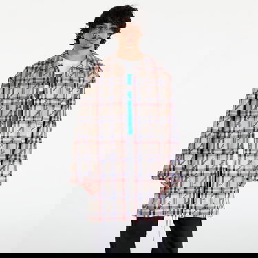 Takki BAPE A BATHING APE Logo Check Pattern Long Coat Beige Beige | 001LJJ801055I BEI, 0