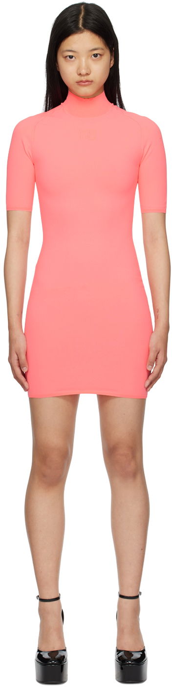 Mekko Alexander Wang Bodycon Minidress Vaaleanpunainen | 4KC1236032