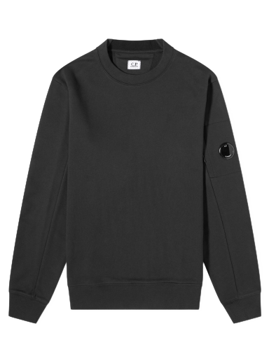 Villapaita C.P. Company Arm Lens Crewneck Musta | 15CMSS022A-005086W-999