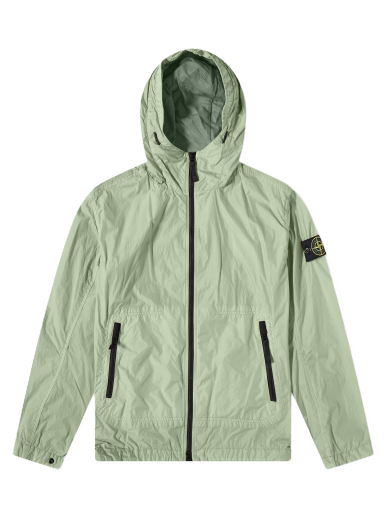 Tuulitakki Stone Island Crinkle Reps Hooded Jacket Vihreä | 781540522-V0055