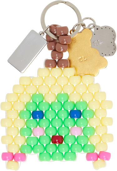 Avaimenperät Chopova Lowena Chopova Lowena Meg Pixelated Beaded Charm Keychain Monivärinen | 6701, 1