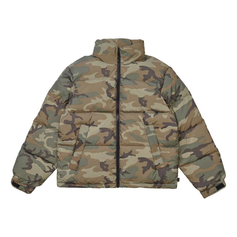 Puffer takki Supreme Reflective Camo Woodland Down Jacket Vihreä | SUP-FW18-1086