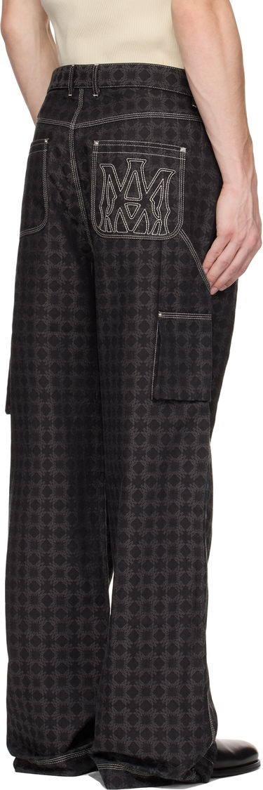 Cargo housut AMIRI Amiri MA Quad Work Trousers Musta | AMPACA1039, 2