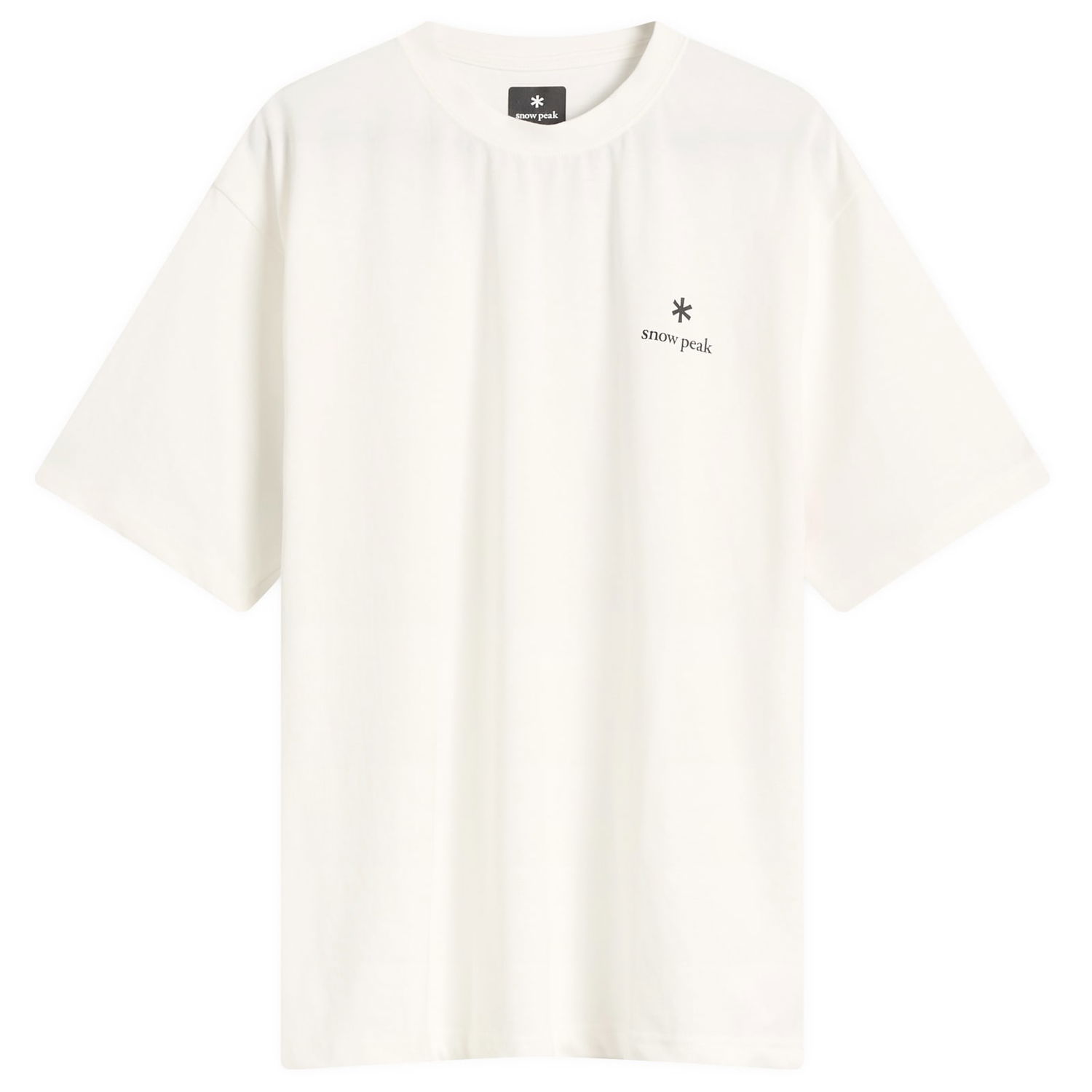 T-paita Snow Peak Snow Peak Logo T-Shirt, Size Small Valkoinen | NSD-TS-25AU003-OFW, 0