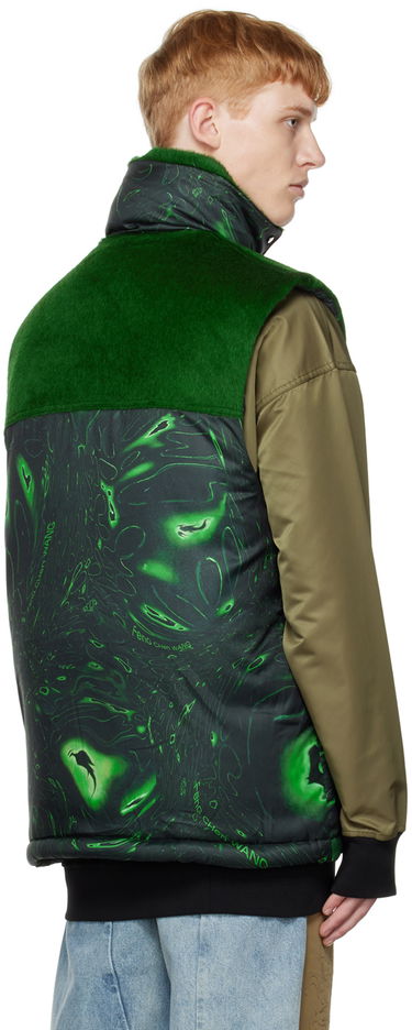 Liivi Feng Chen Wang Feng Chen Wang Graphic Down Vest Vihreä | FUF14VS01, 2