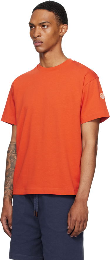 T-paita Moncler Moncler Genius x Gilga Farm Short Sleeve T-Shirt Oranssi | K24028C0000289AZ9, 3