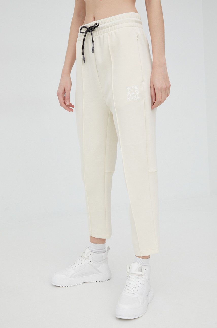 Verryttelyhousut adidas Performance adidas Performance Printed Sweatpants Valkoinen | HB1449, 0