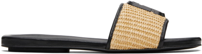 Asusteet Marc Jacobs Marc Jacobs 'The J Marc Woven' Sandals Musta | 2P3FSA006F05