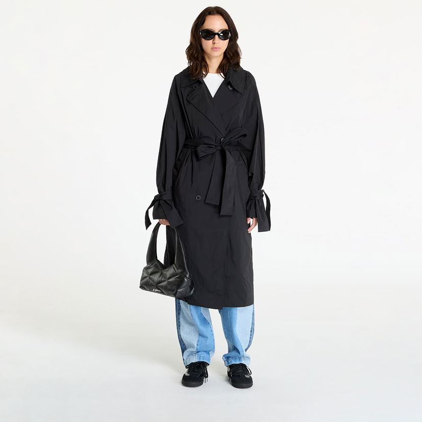 Trenssitakki adidas Originals KSENIASCHNAIDER Trenchcoat Black Musta | IW5668