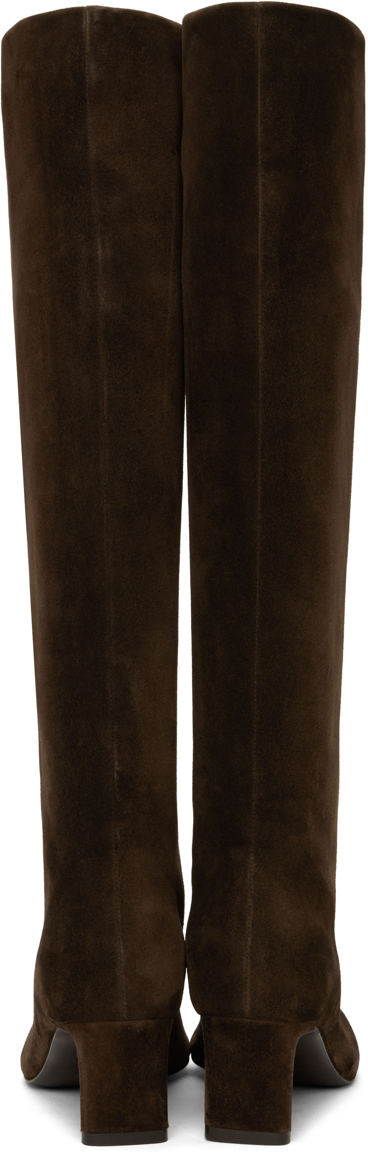 Tennarit ja kengät Khaite Khaite Ona Suede Knee-High Boots Ruskea | F1099-726, 1