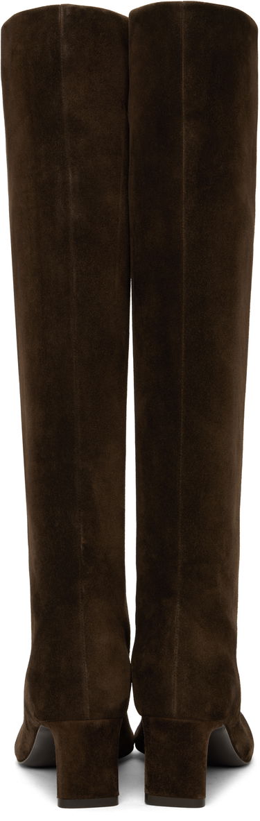 Tennarit ja kengät Khaite Khaite Ona Suede Knee-High Boots Ruskea | F1099-726, 1