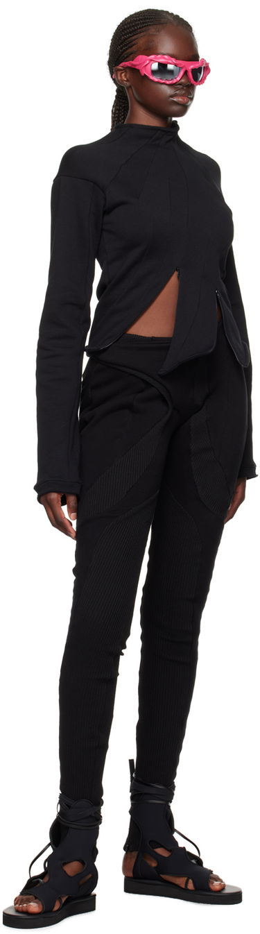 Leggingsit Ottolinger Ottolinger Deconstructed Leggings Musta | 1503601, 3