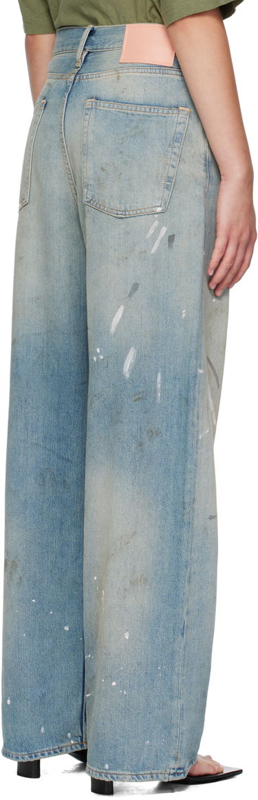 Jeans Acne Studios Acne Studios 1981 U Paint Splatter Jeans Sininen | C00096-, 2
