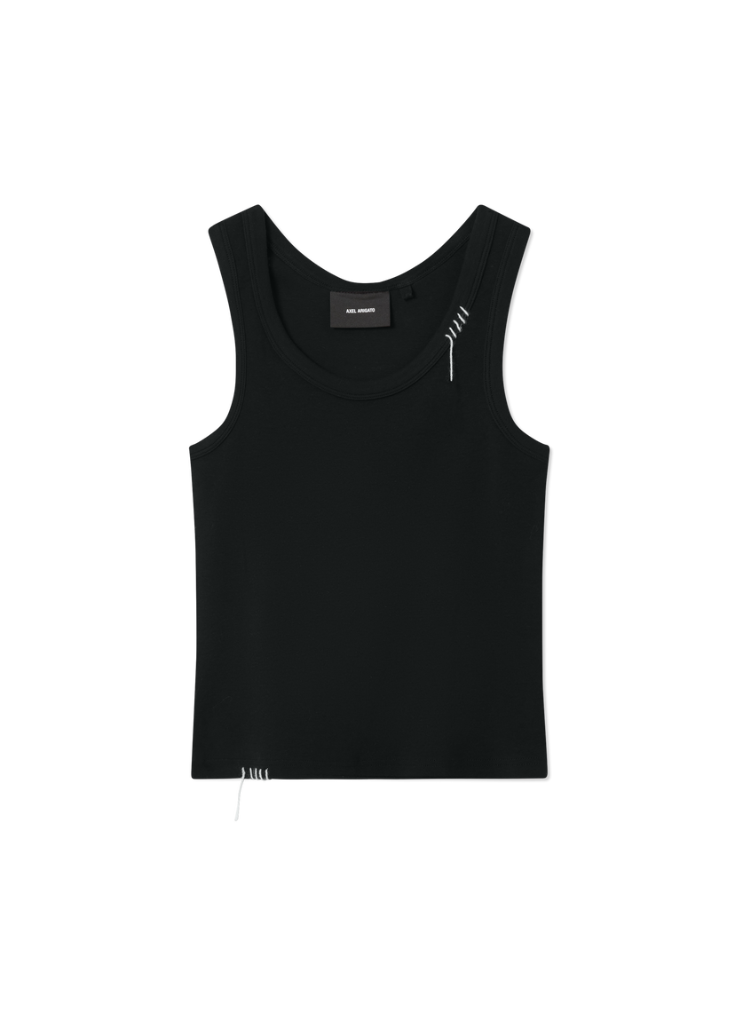 Tankkitoppi AXEL ARIGATO Traced Tank Top Musta | A3459002