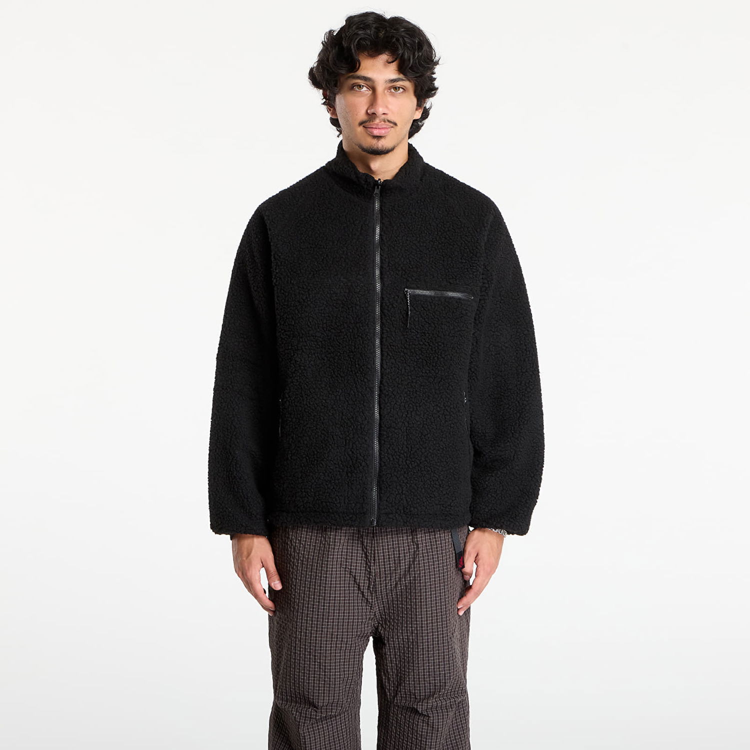 Takki GRAMICCI Gramicci Reversible Sherpa Jacket Musta | G5FU-J014 CHARCOAL / BLACK, 1