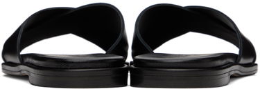Asusteet Aeyde Aeyde Sonia Leather Crisscross Slide Sandals Musta | A11-FS-BRNS08FL62-SS24-800-001, 1