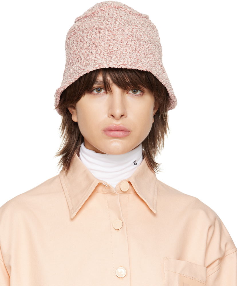 Hattu BY FAR BY FAR Robbie Bucket Hat Vaaleanpunainen | 23CRROBICPCHEN