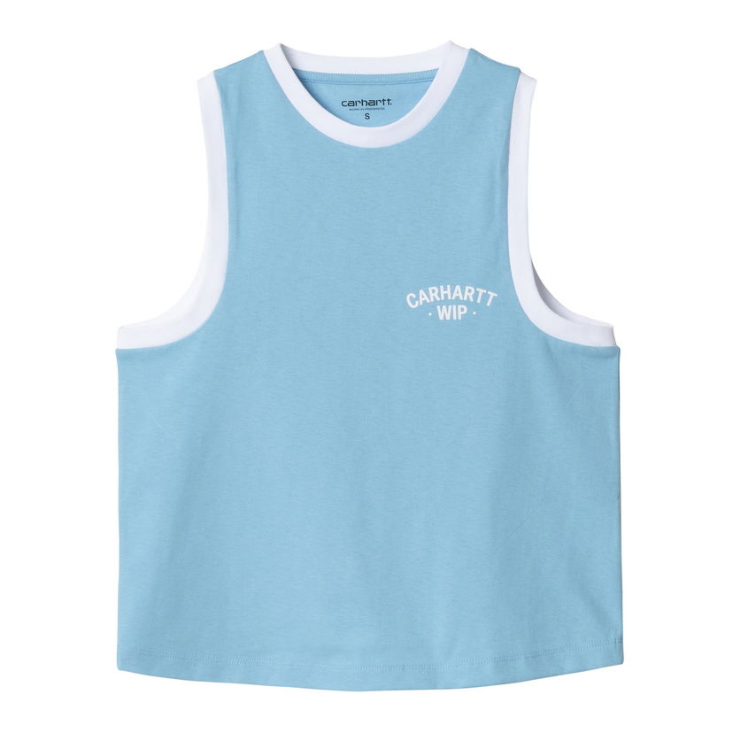 Tankkitoppi Carhartt WIP Carhartt WIP Women's Ringer Tank Top Sininen | I034678_9