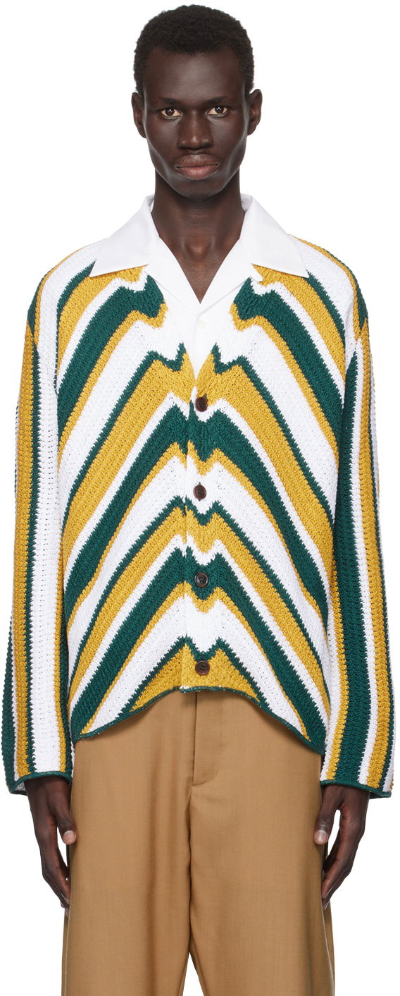 Villapaita Marni Chevron Cardigan Monivärinen | CDMG0132Q1 UFCB27