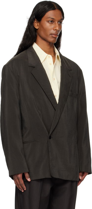 Takki LEMAIRE Lemaire Soft Double-Breasted Blazer Musta | JA1076 LF1308, 1