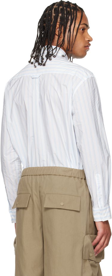 Paita Simone Rocha Simone Rocha Easy Striped Shirt Valkoinen | 5394D 1222, 2