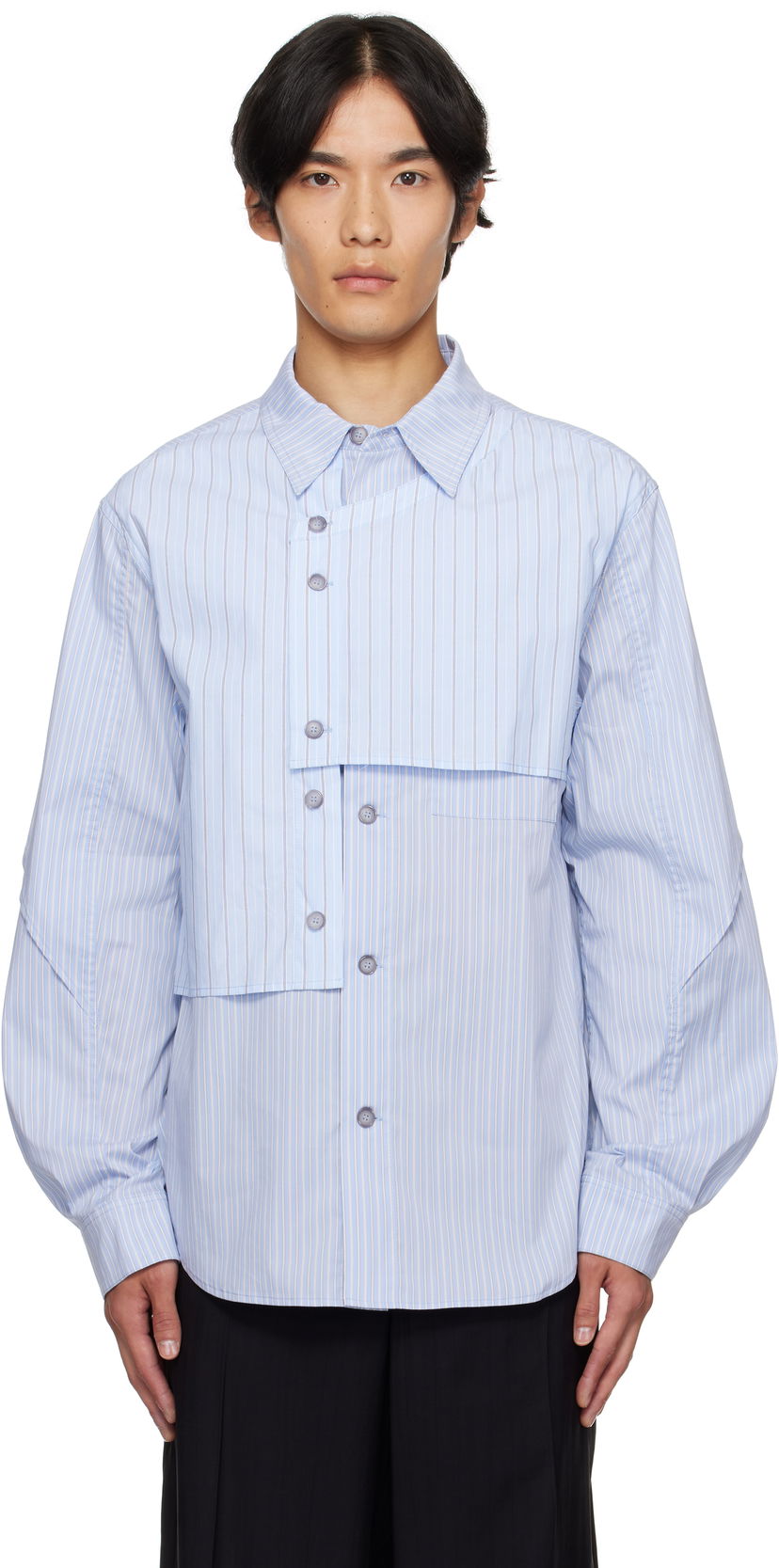 Paita Andersson Bell Andersson Bell Layered Stripe Shirt Sininen | atb1338m