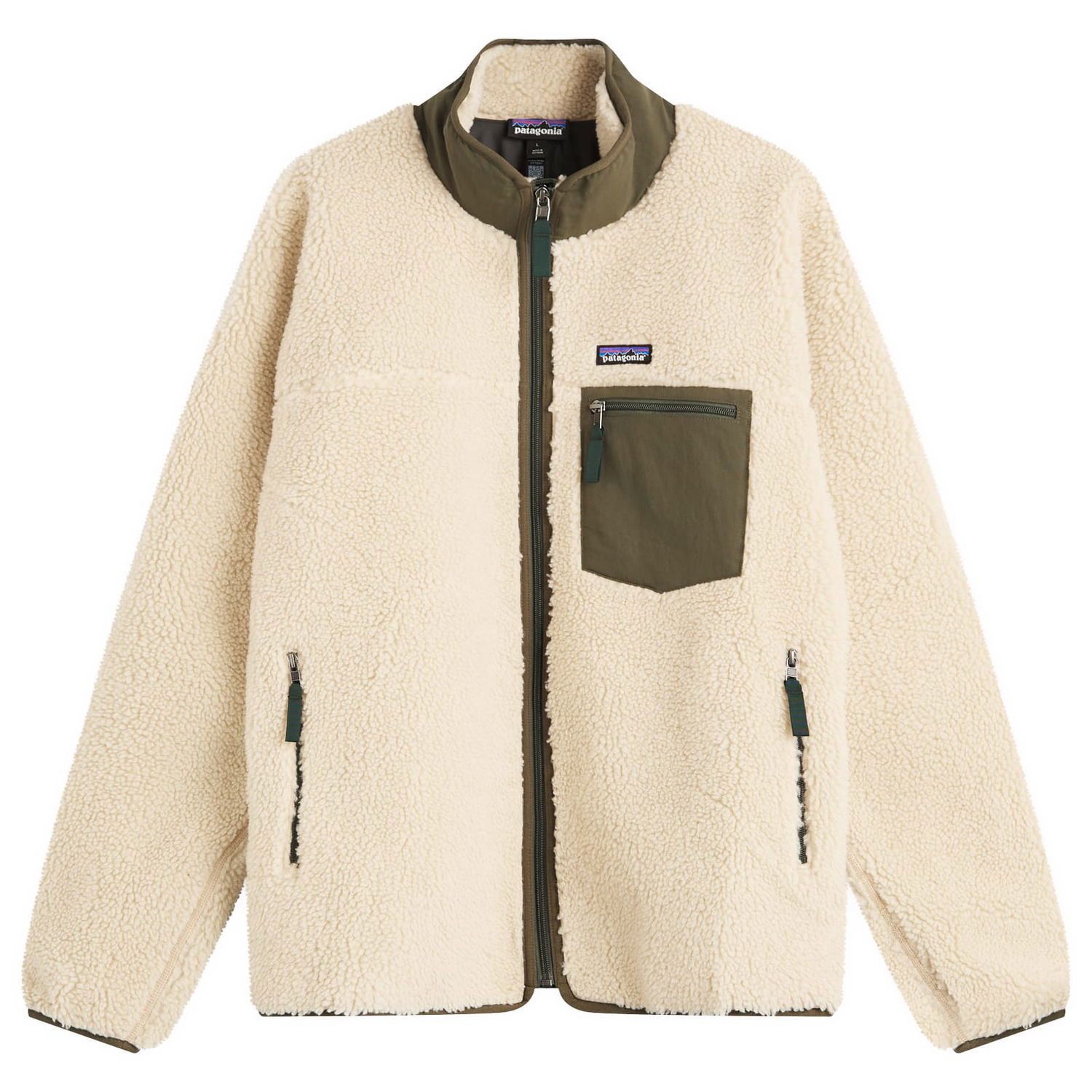 Takki Patagonia Classic Retro-X Jacket, Size Small Beige | 23057-DNBA, 1