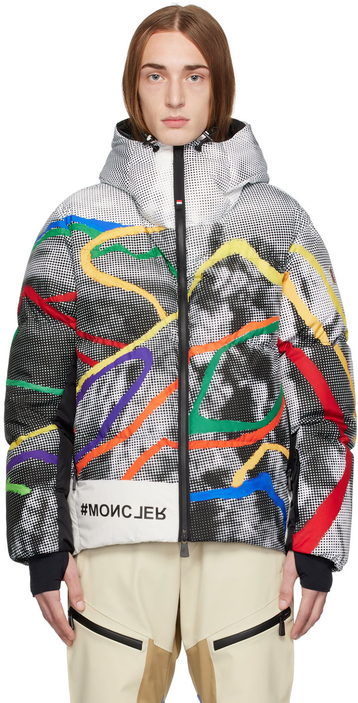Puffer takki Moncler Grenoble Printed Down Jacket Monivärinen | I20971A000565974J, 0