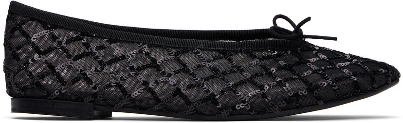 Kengänhoito Repetto Repetto Lilouh Rubber Sole Ballerina Flats Musta | V4096RESEQ