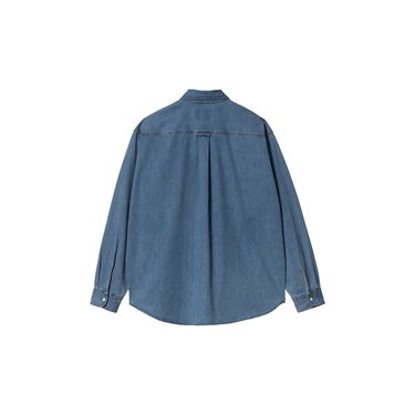 Paita Carhartt WIP Carhartt WIP Lucas Long Sleeve Denim Shirt Sininen | I034525_9, 3