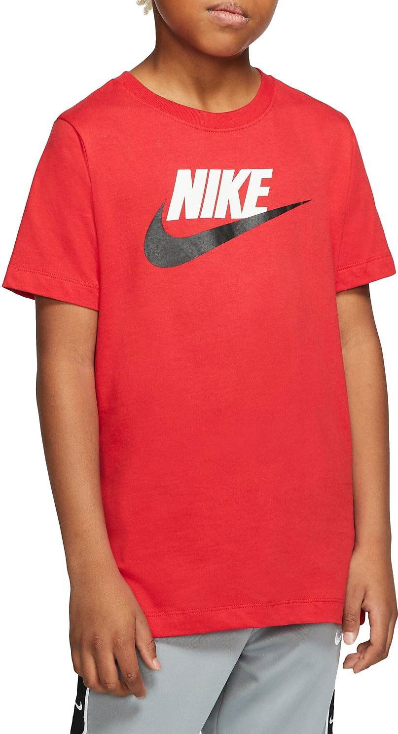 T-paita Nike Nike Sportswear Futura Icon T-Shirt Punainen | ar5252-660