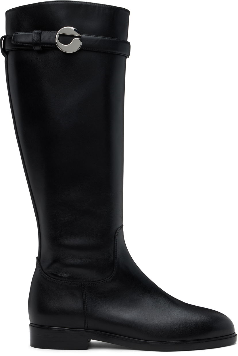 Tennarit ja kengät Coperni Cavalier Flat Tall Boots Musta | COPSH67857