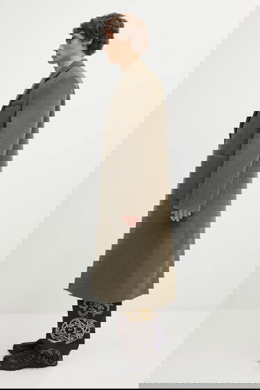 Takit OUR LEGACY Our Legacy Robe Overcoat Vihreä | M4251RD, 4