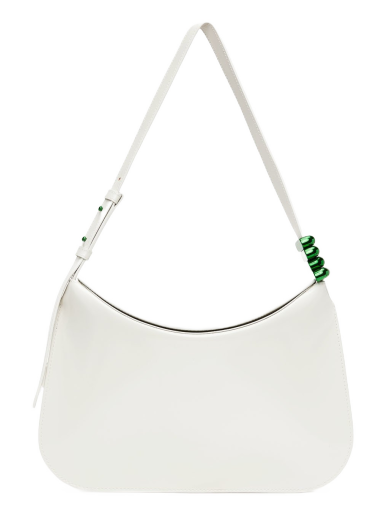 Olkalaukku Bottega Veneta Flap Shoulder Bag Valkoinen | 701040 V1C30