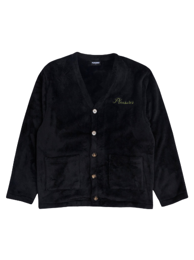 Villapaita Pleasures Snorkel Cardigan Black Musta | P23SP010-BLACK