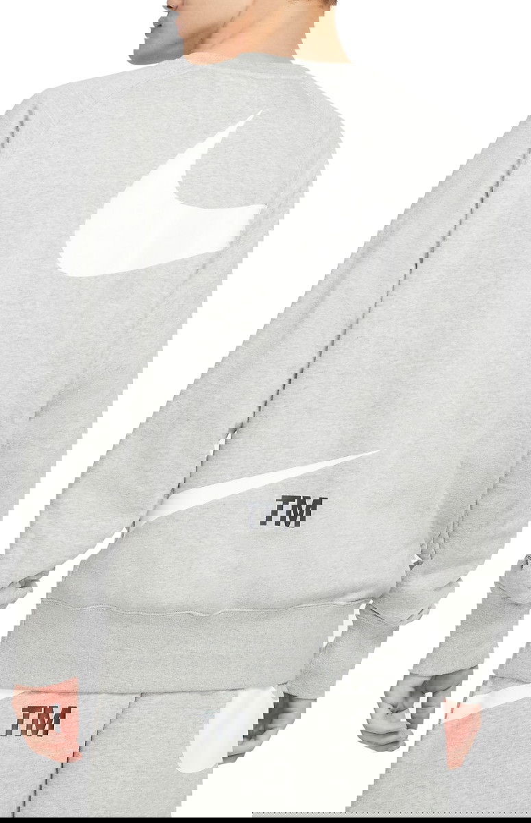Huppari Nike Sportswear Swoosh Sweatshirt Harmaa | DD5993-063