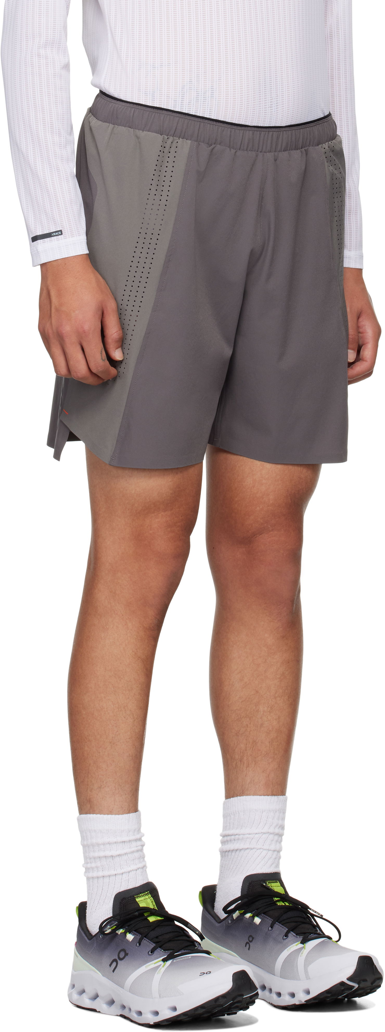 Shortsit Soar Running Soar Long Run Shorts Harmaa | SS15M-GRE, 1