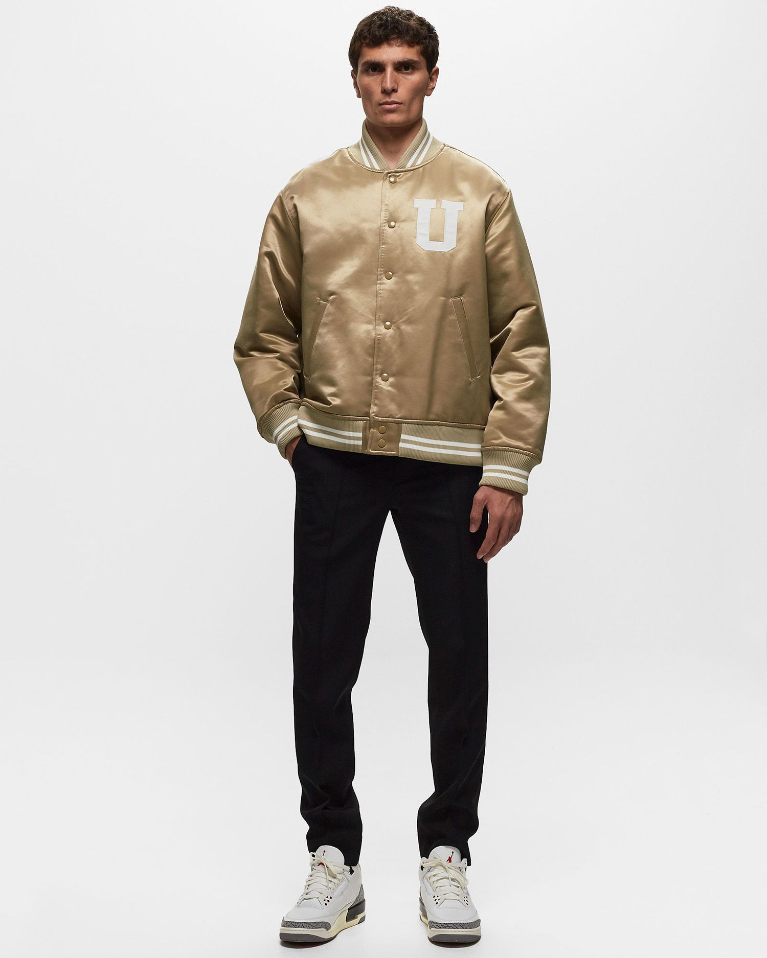 Bomber-takki UNDERCOVER Blouson Beige | UC2C4210-3-BEIGE, 1