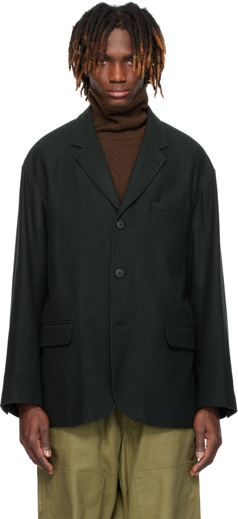 Takki visvim Visvim Bowen Blazer Vihreä | 0125105013021